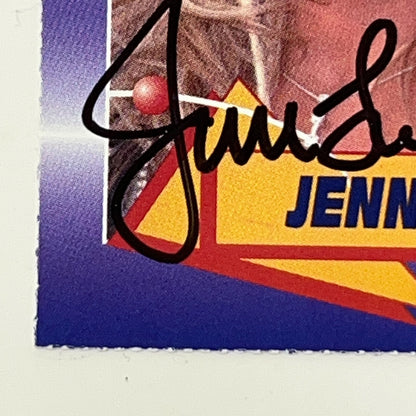 Vintage 2003 Jennie Finch Autographed Rookie Review Signed USA Softball Card 72