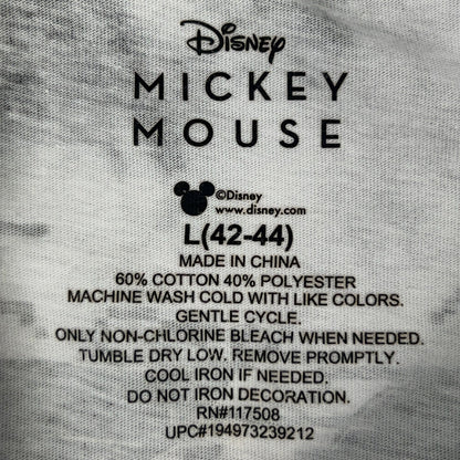 Disney Mickey Mouse True Original 1928 Tie Dye Long Sleeve T-Shirt Mens L Large