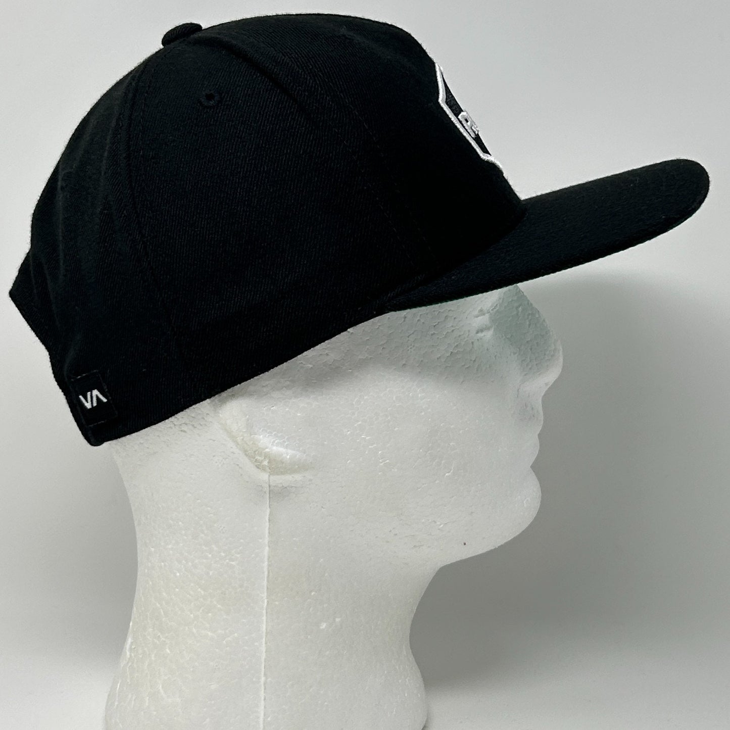 RVCA Hat Baseball Cap PM Tenore Skater Surfer Surfing MMA Snapback Mid Fit Black
