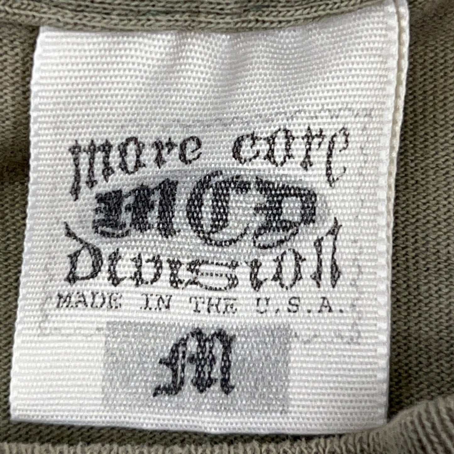 Distressed Vintage 90s More Core Division MCD T Shirt Surfer USA Green M Medium