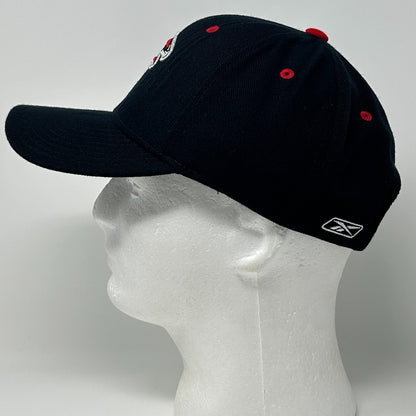 Atlanta Falcons Hat Cap Football NFL Reebok Strapback 6 Panel Wool Blend Black