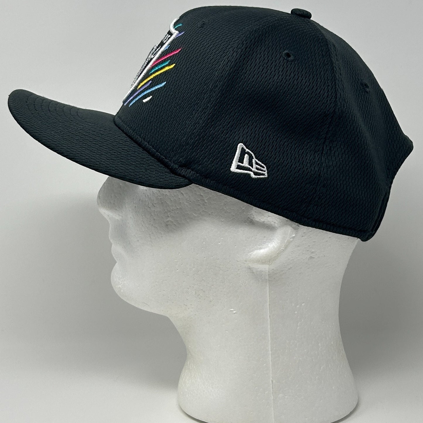 Las Vegas Raiders Hat Baseball Cap New Era Cancer Crucial Catch Gray Snapback