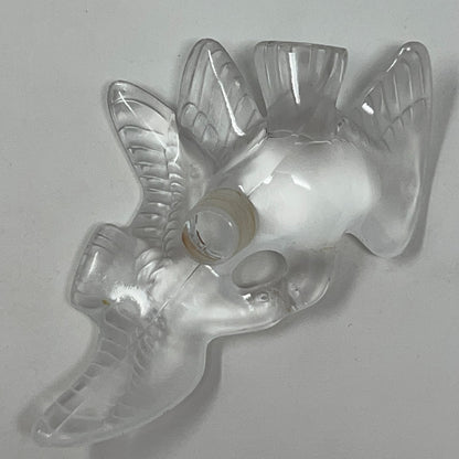 Vintage Nina Ricci L'Air du Temps Lalique Crystal Perfume Bottle 1 Oz Two Doves