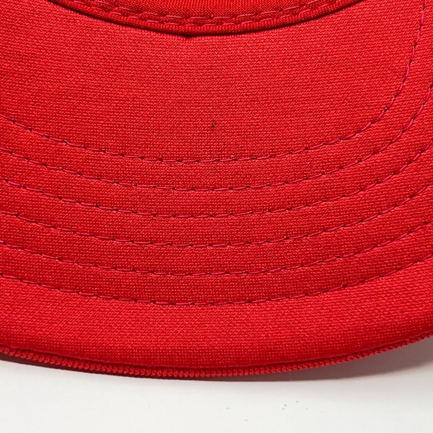 Vintage 80s Stevenson Trucking Trucker Hat Baseball Cap Vandalia MO Snapback Red