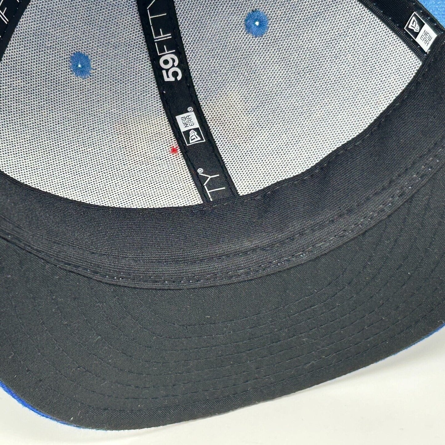 德州游骑兵棒球帽 浅蓝色 New Era 59Fifty MLB 合身 7 1/4