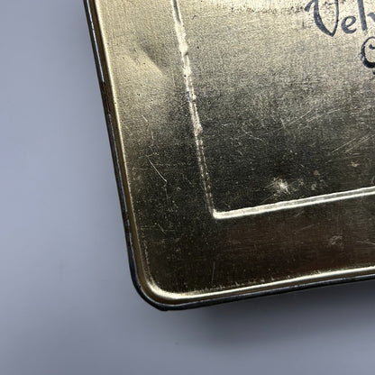 Velvetina Buty Chest Goodrich Perfumers Tin Hinged Box Advertising Omaha 1930s