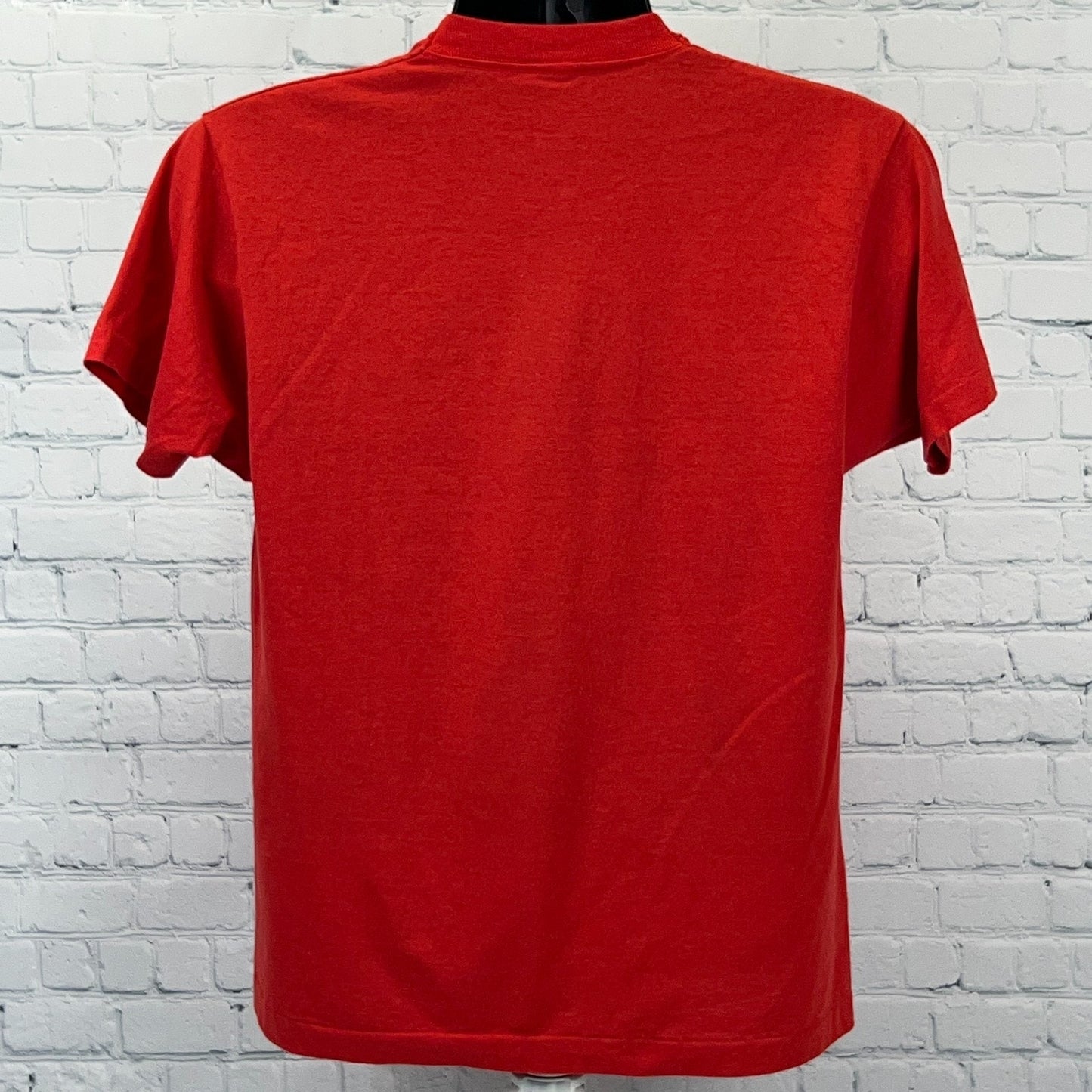 Vintage 80s San Francisco 49ers 1988 Super Bowl Champions T Shirt M Medium Red
