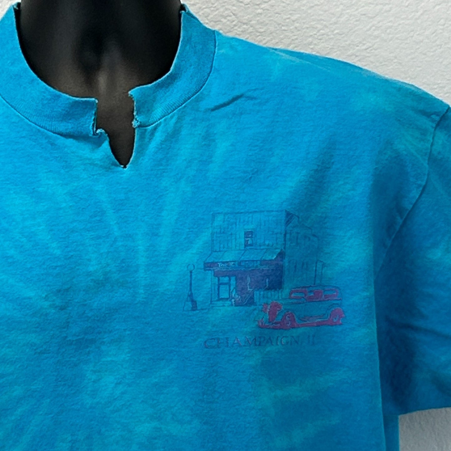 Vintage 90s The Neighbors at The Ice House T Shirt Champaign Illinois XL X-Large