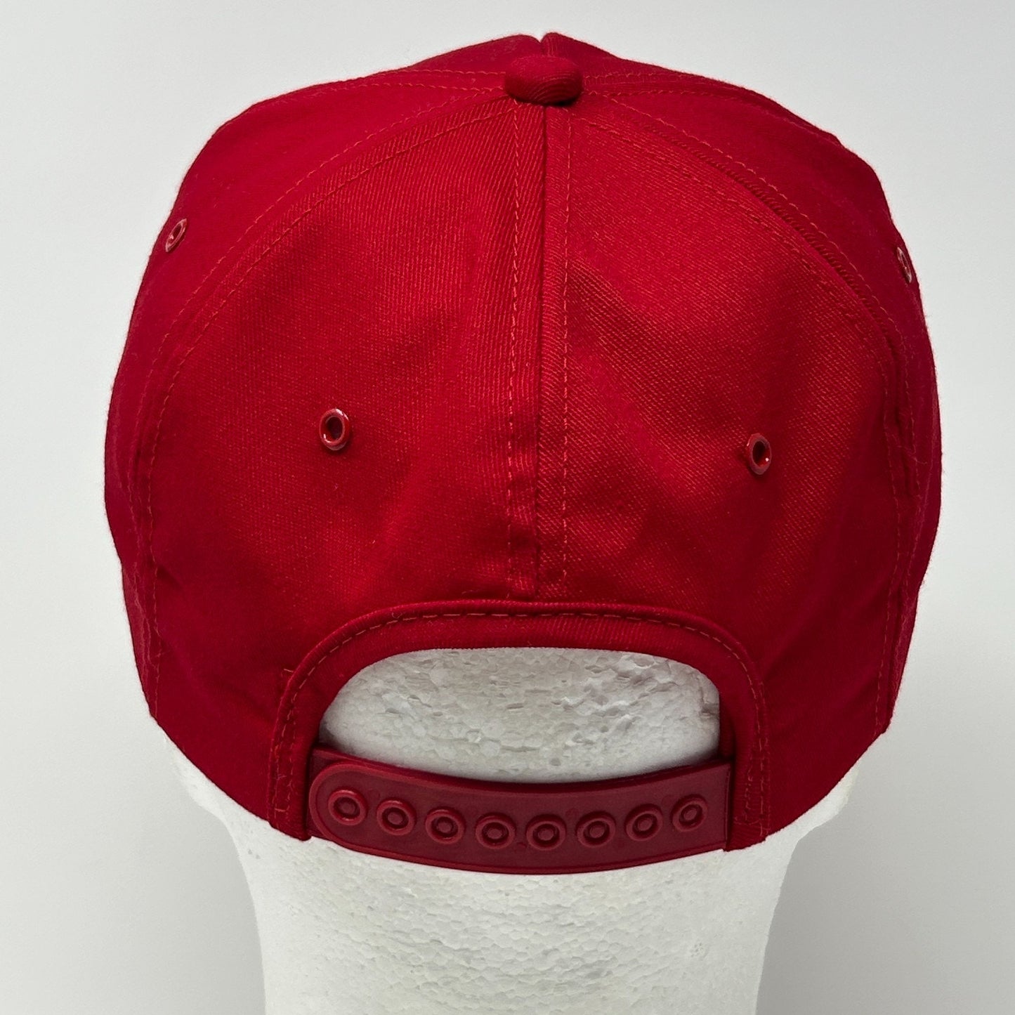 Vintage 80s NBC Sports Hat Baseball Cap K-Products Made In USA Snapback Red