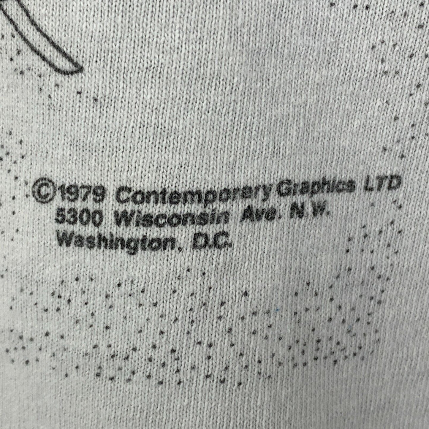 Washington DC Map Vintage 80s T Shirt Medium Pennsylvania Ave USA Mens White