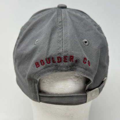 FRA Front Range Anglers Dad Hat Baseball Cap Fisherman Fishing Strapback Gray - Neon Vintage