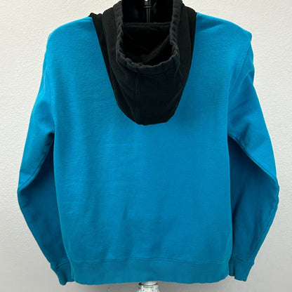 Neff Spellout Hoodie Hooded Sweatshirt Skater Skateboarding Blue Mens M Medium