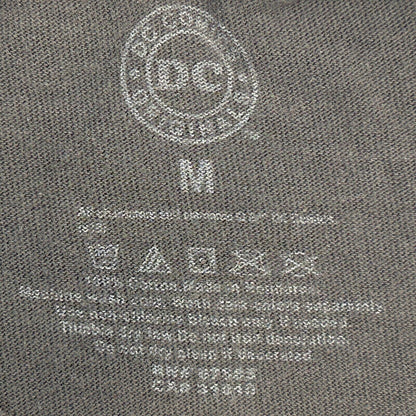 Camiseta de la tabla periódica de superhéroes, camiseta pequeña de cómics de DC Comics, color gris