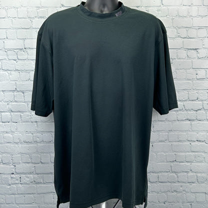 WSOP World Series of Poker Mock Neck T Shirt Gambler Black Tehama Mens 2XL XXL