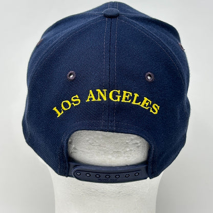 Vintage FBI Los Angeles Hat Cap Blue Federal Bureau of Investigation LA Snapback