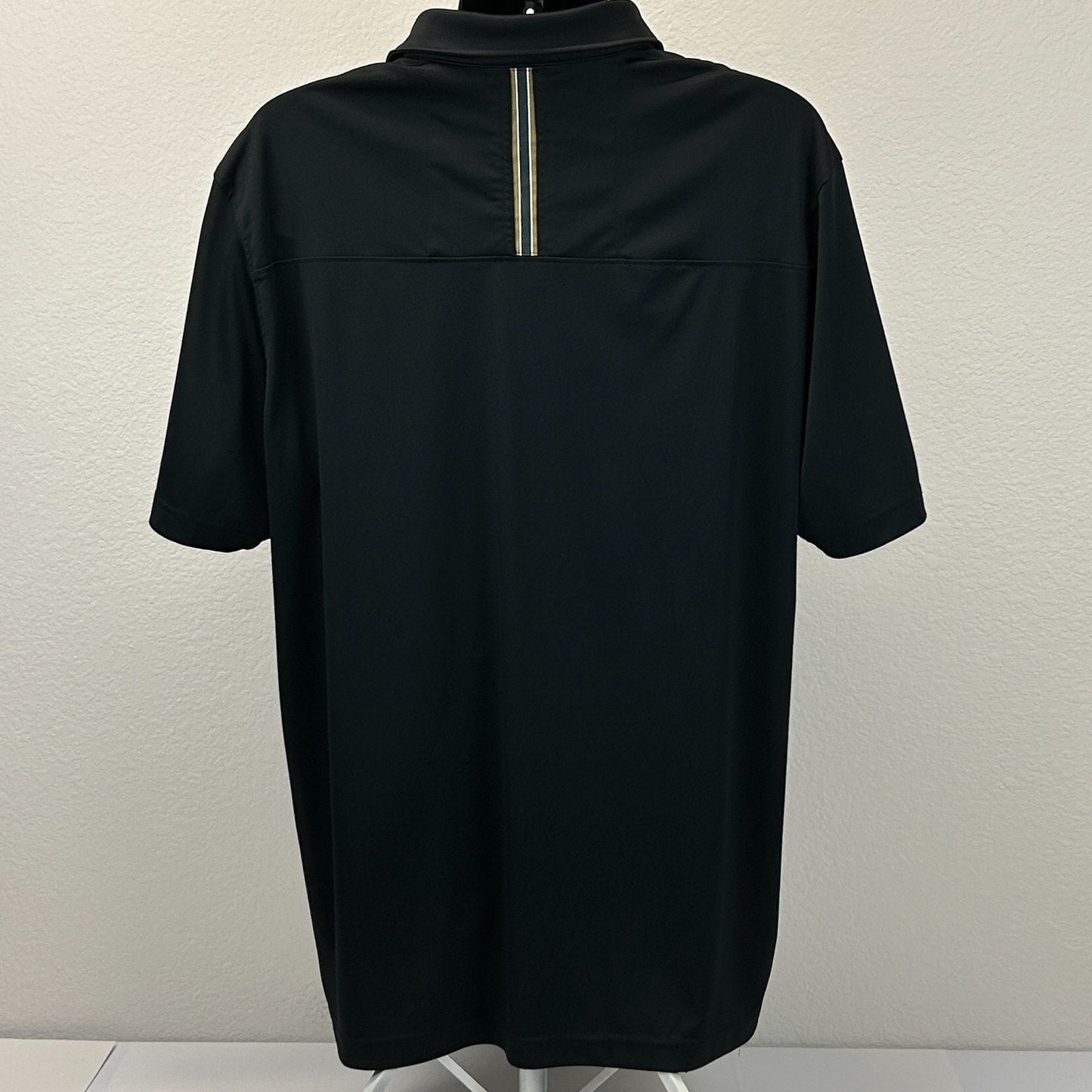 Las Vegas Golden Knights Polo Shirt Golf Golfer Golfing NHL Hockey Black XXL 2XL