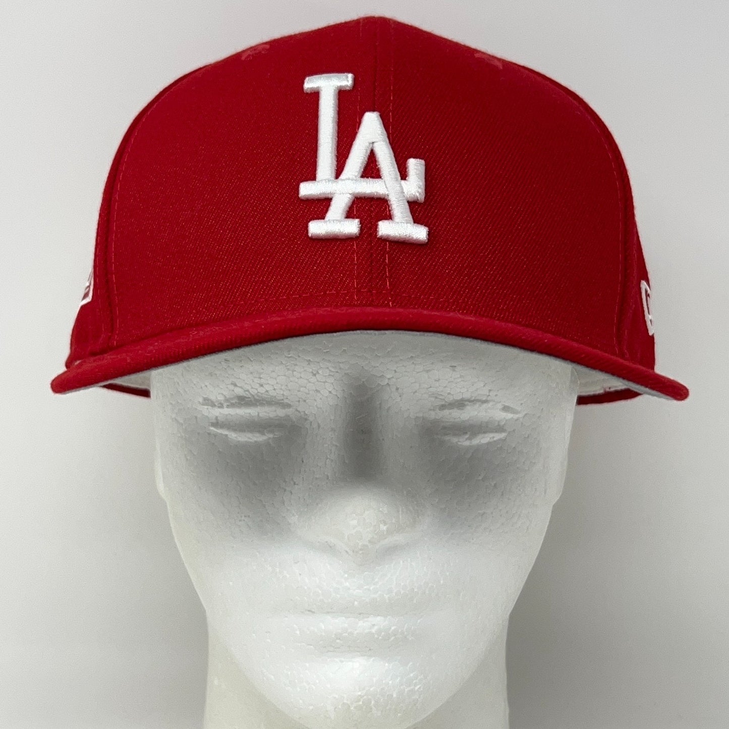 Los Angeles Dodgers 2020 World Series Hat Baseball Cap Red New Era Fitted 7 3/4