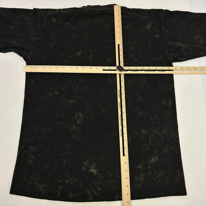 Vintage Old Glory 1776 T Shirt Mens XL X-Large Black 90s American Flag Patriotic