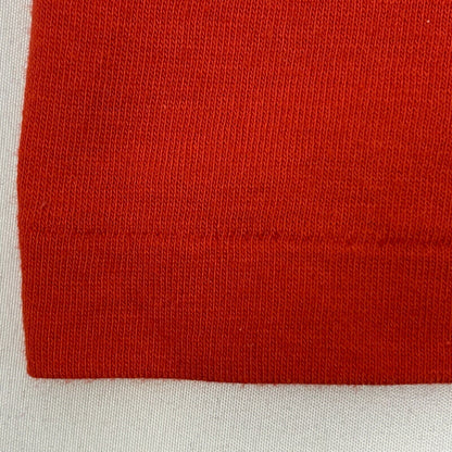 1980 Survivor Texas Heat Wave Vintage 80s T Shirt Single Stitch Red Tee Medium