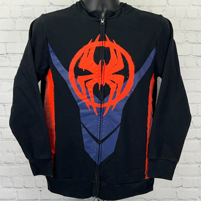 Spider-Man Across The Spider-Verse Hoodie Youth XL X-Large Black Mad Engine Kids