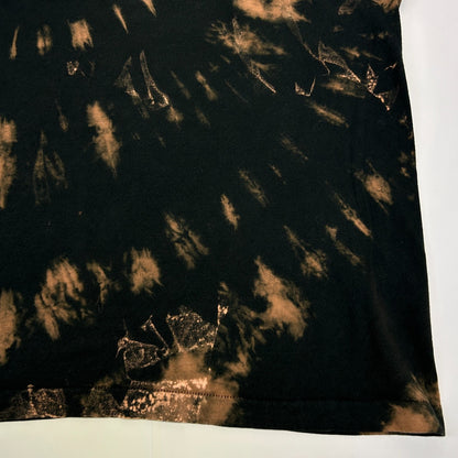 Vintage 90s Maxi Priest Bonafide T Shirt Reggae Tie Dye Black Tee Mens L Large