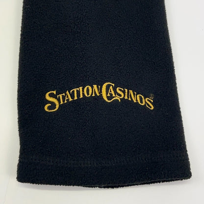 Las Vegas Golden Knights Fleece 1/4 Zip Pullover 3XL XXXL Black Station Casinos