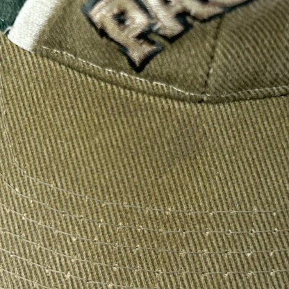 Green Bay Packers Vintage 90s Hat Green Denim Lee Sport Snapback Baseball Cap