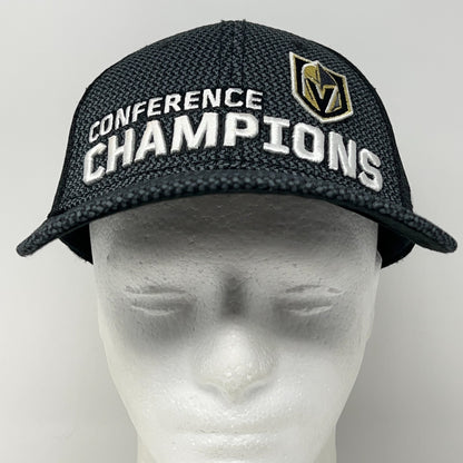 Las Vegas Golden Knights 2018 Conference Trucker Hat Baseball Cap Snapback Black