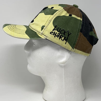 BKYS Lucky Charm Hat Baseball Cap Black Keys Rabbit Camouflage Strapback Green