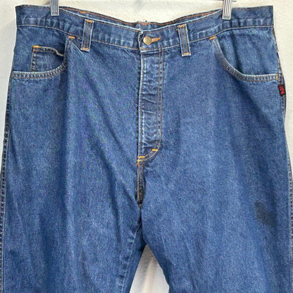 Riverside Indura FR HRC 2 Denim Jeans 38x29 Flame Fire Resistant USA Mens Blue