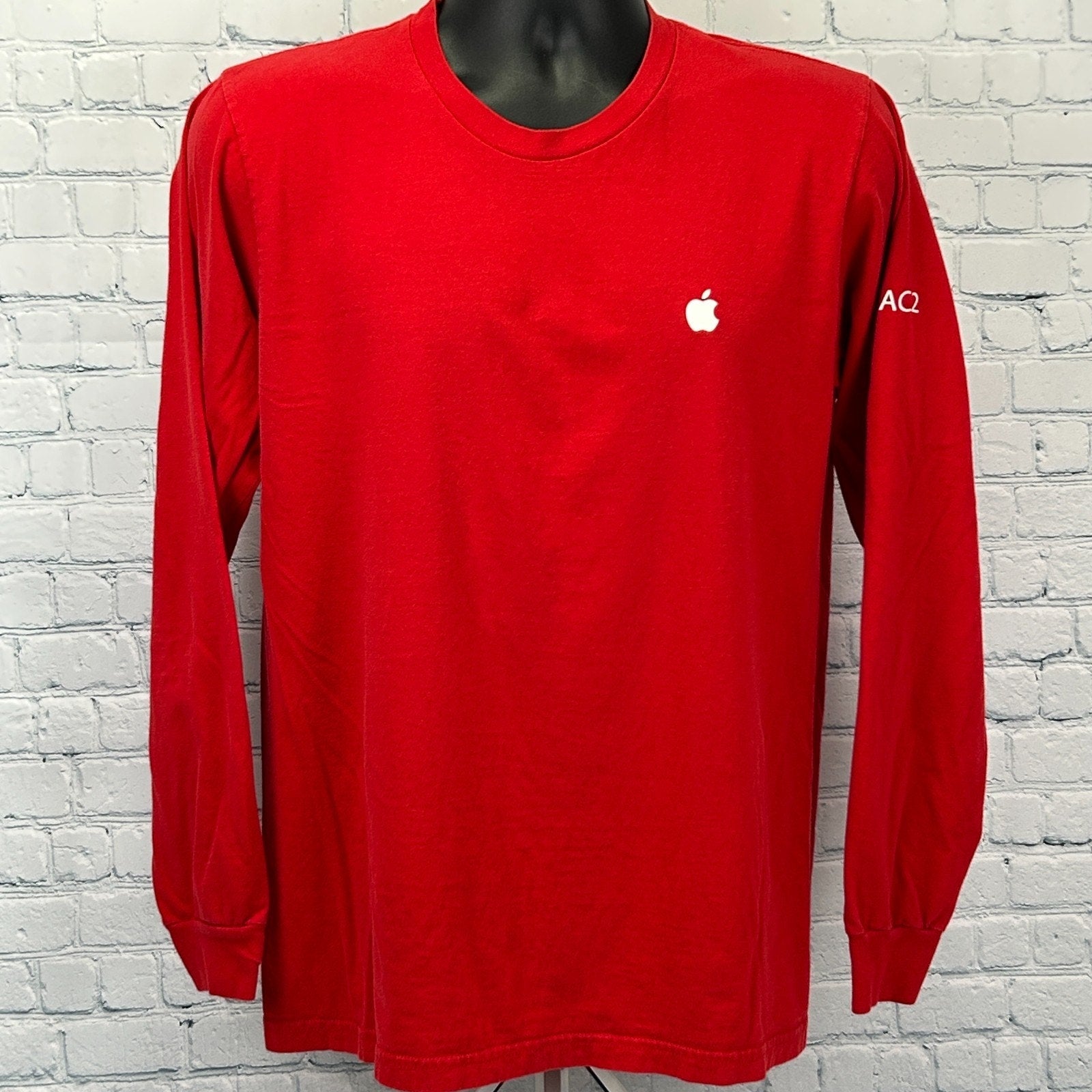 Apple Computers AC2 Headquarters T Shirt HQ Park Campus 2 Employee Red M Medium - Neon Vintage