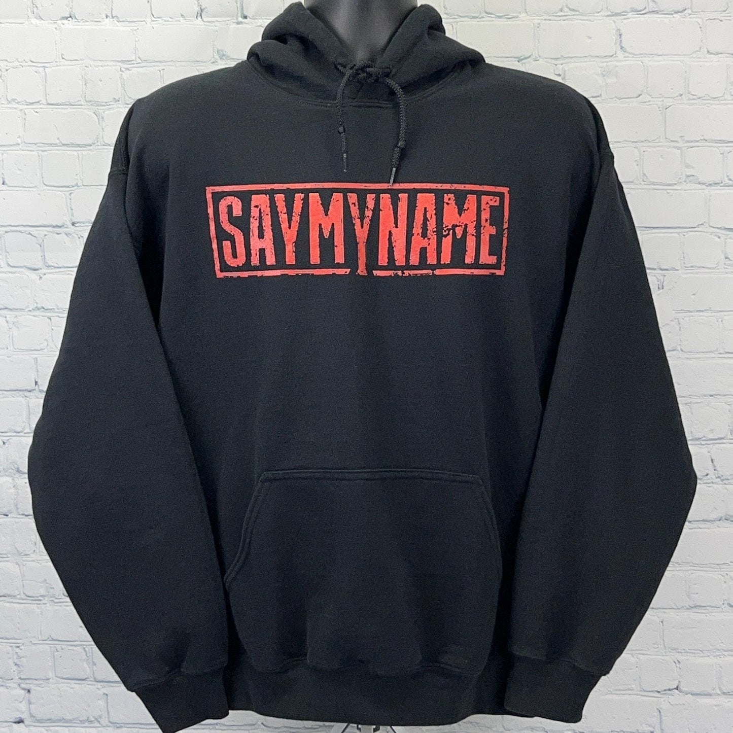 SAYMYNAME Mayhem Tour Hoodie Hooded Sweatshirt Hard Trap DJ EDM Black L Large