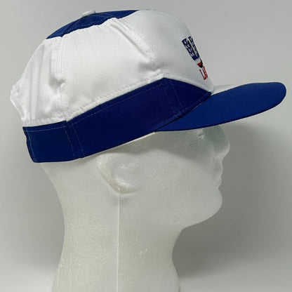 Las Vegas Hat Cap Blue USA Flag Patriotic July 4th Casino Gambling Snapback