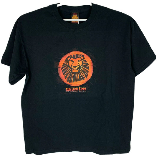 The Lion King Broadway Musical T Shirt Mufasa Disney Official Tee Large New