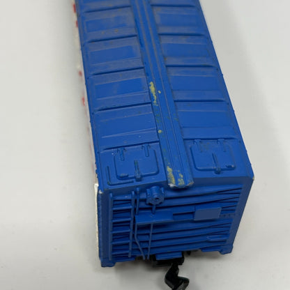 Ralston Purina Co MRS HO Gauge Freight Car Boxcar Scale Model Train Tyco Blue