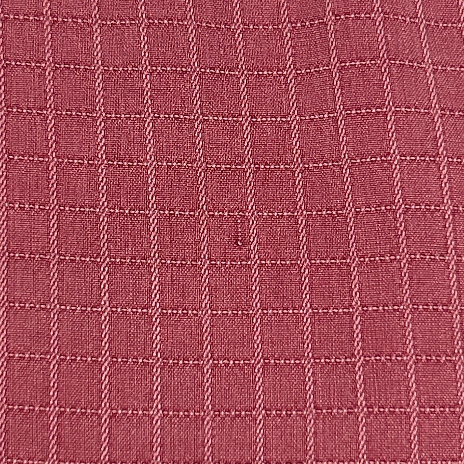 Tommy Bahama Hawaiian Camp Shirt Check Grid Button Front Pocket Silk Red L Large - Neon Vintage