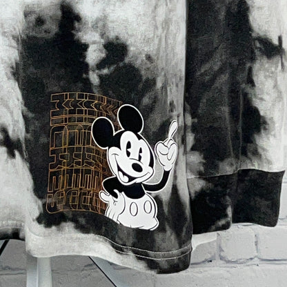 Disney Mickey Mouse True Original 1928 Tie Dye Long Sleeve T-Shirt Mens L Large