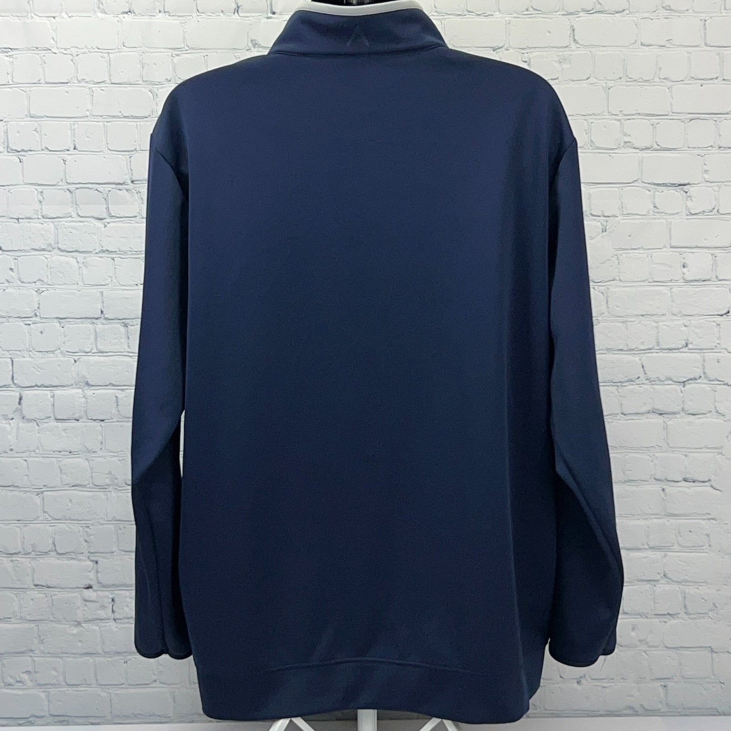 Dallas Cowboys Quarter 1/4 Zip Pullover 2XL XXL Antigua Navy Blue Star Logo NFL
