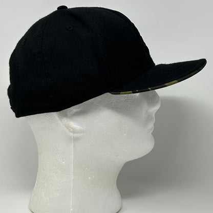 St Louis Cardinals Hat Baseball Cap Army Camouflage New Era Black Fitted 7 3/8 - Neon Vintage