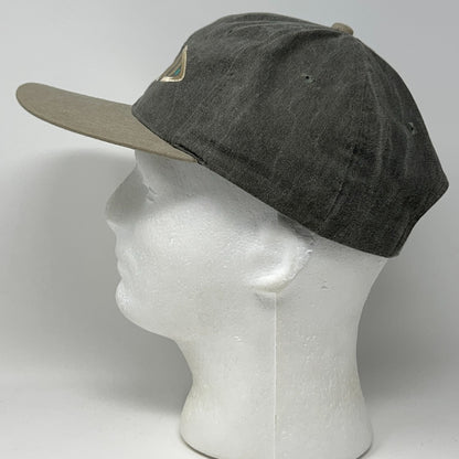 Vintage 90s WWJD Fish Hat Baseball Cap What Would Jesus Do Christ Strapback Gray