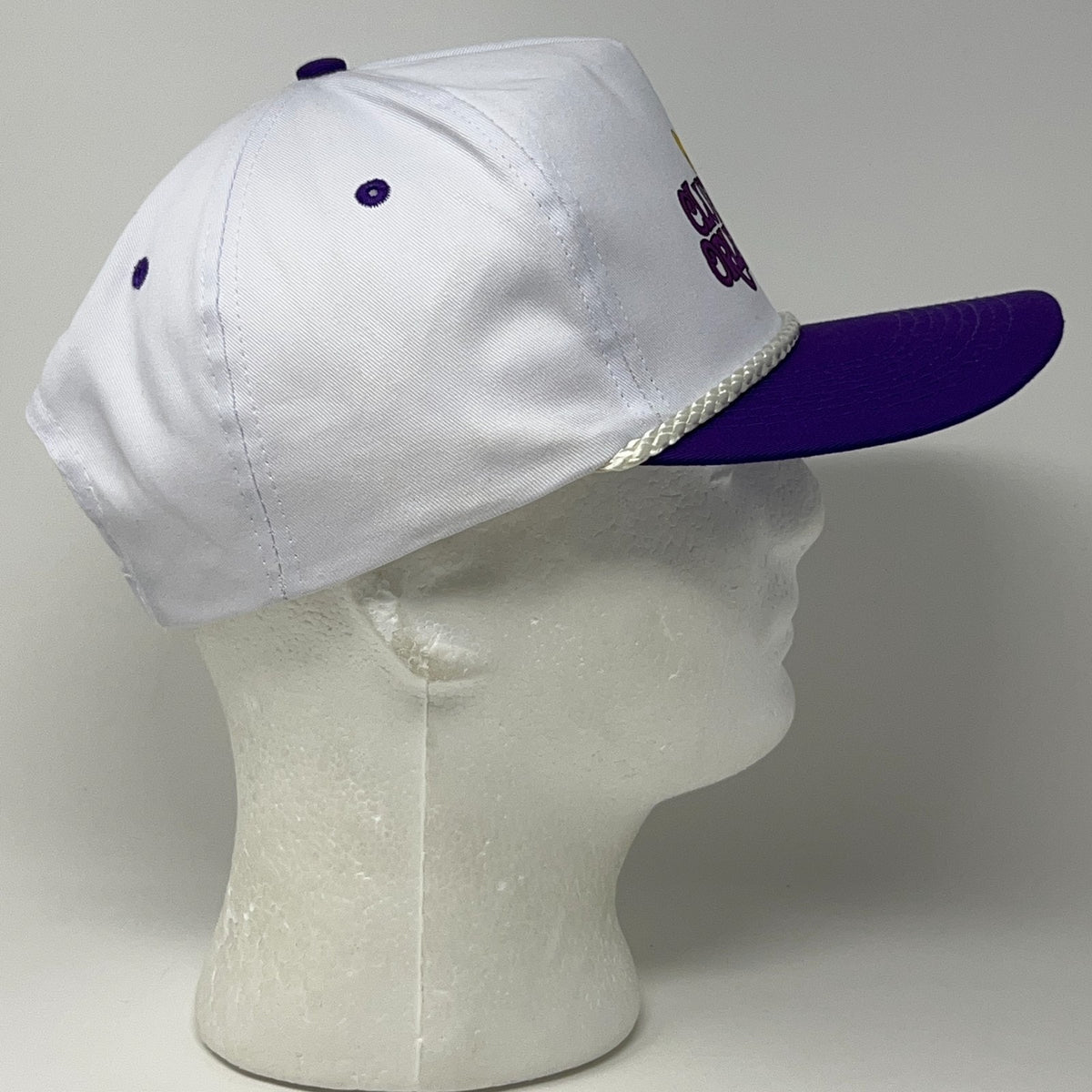 Vintage 90s Club Orleans Casino Las Vegas Hat Baseball Cap Hotel Snapback White