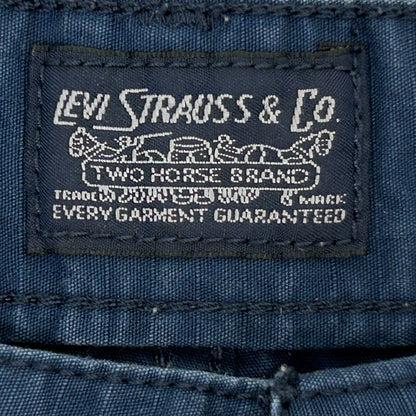 Pantalones cortos cargo Levi's Carrier para hombre, talla 36, ​​algodón azul, Levi Strauss 23251-0017