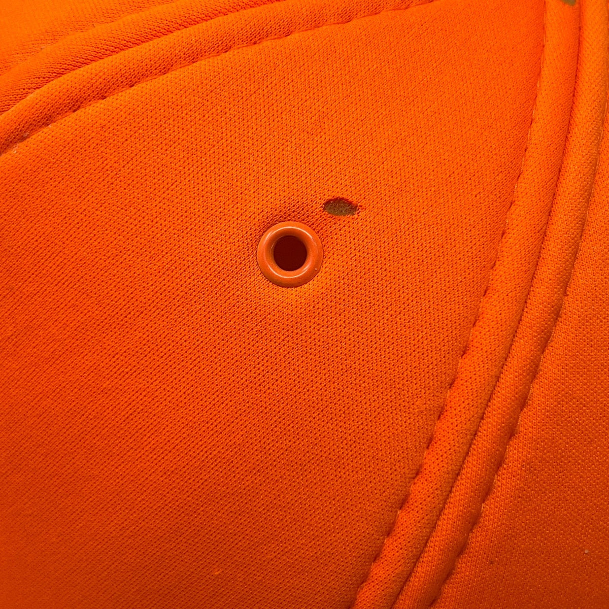 Vintage 90s Brawley Hardware and Lumber Trucker Hat Cap Orange Snapback Missouri