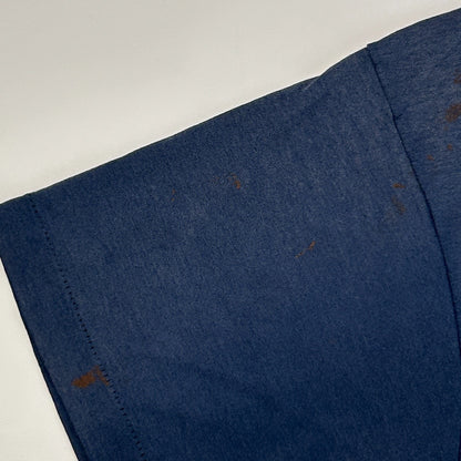 Vintage DCFD Washington DC Fire Department T Shirt Mens M Medium Blue 80s Tee