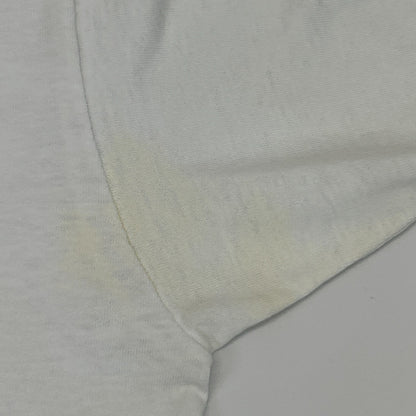 Vintage 90s Emu Producers International Co-operative T Shirt Oil White M Medium