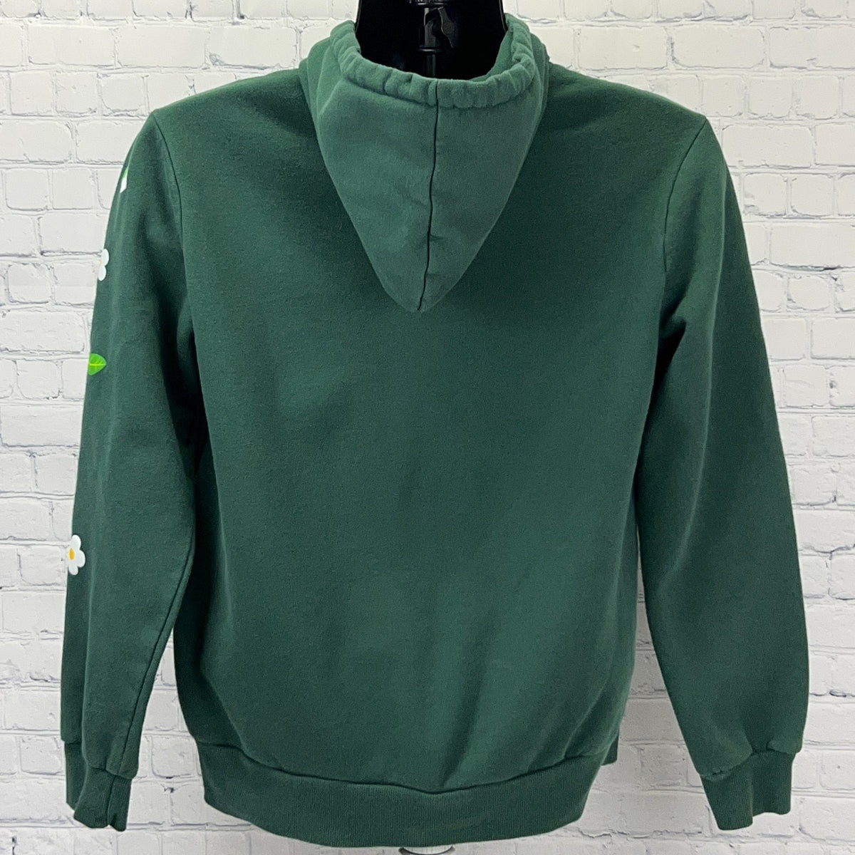 Nintendo Pikmin Logo Character Hoodie Sweatshirt S Small Green Hot Topic Gaming