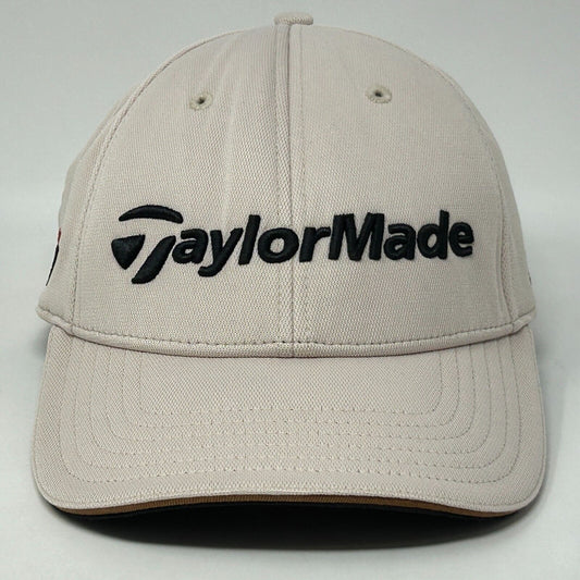 Gorra de béisbol TaylorMade Golfista Golfista Adidas Beige A-Flex Ajustada L-XL
