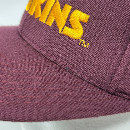 Vintage 90s Washington Redskins Hat Baseball Cap Commanders AJD Snapback Red