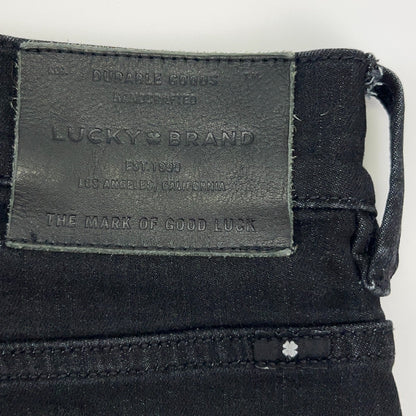 Lucky Brand Denim Jeans Athletic Fit Big and Tall Stretch Black Mens 52x31
