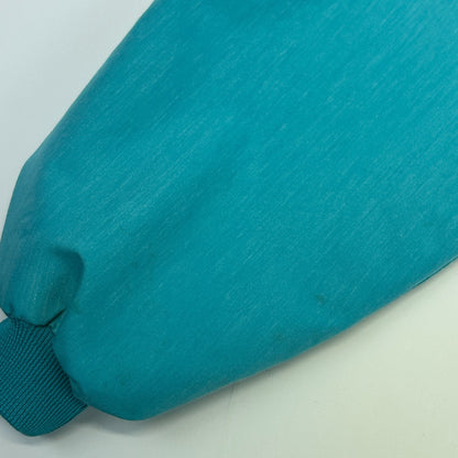 Vintage 90s Temple Inland Bomber Jacket Austin Texas USA Made Blue Mens L Large